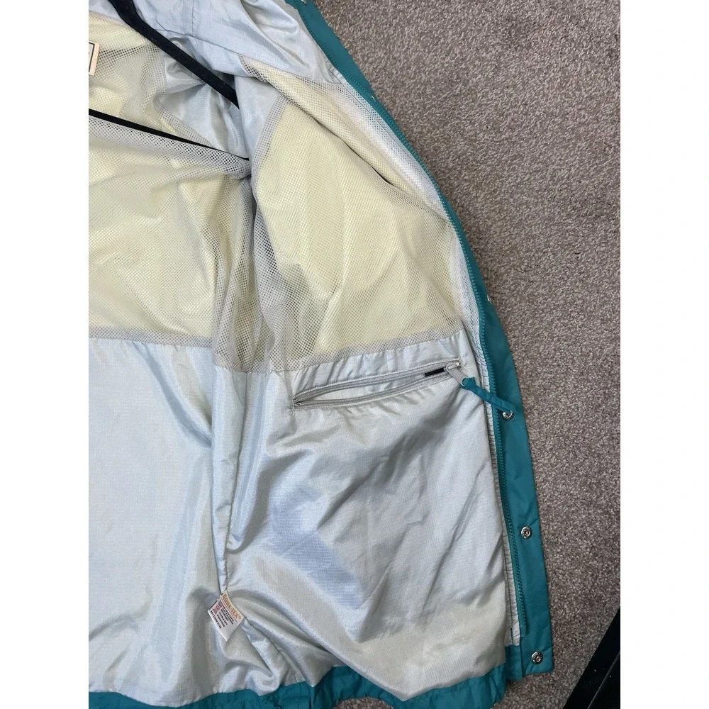 Vtg LL Bean Gore Tex Jacket Mens XL Tall Green Wind Rain Hooded Parka 1980/90's